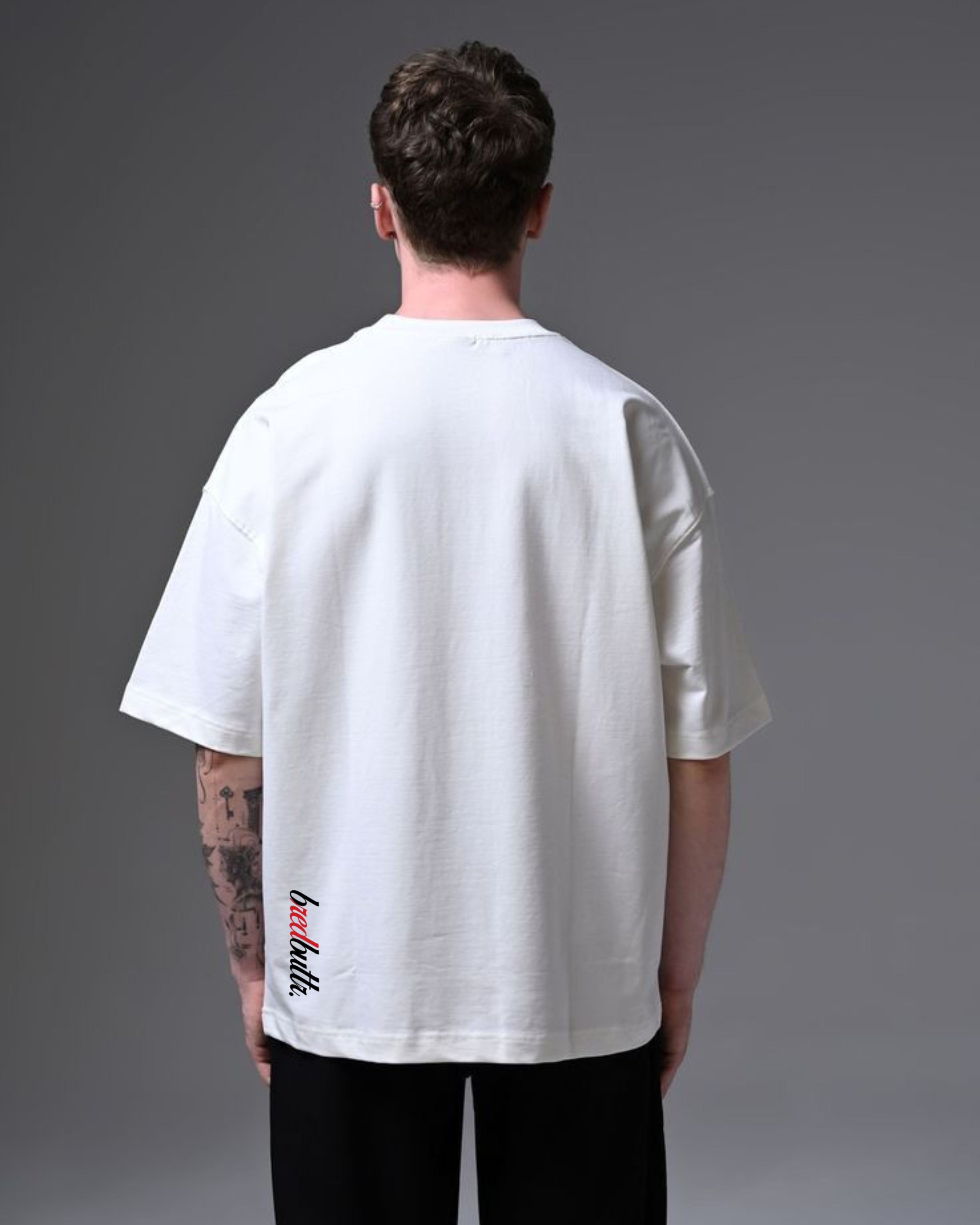 Cars Unisex Terry White Oversized Tee